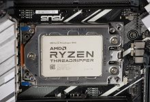 Threadripper installed in TR4 socket