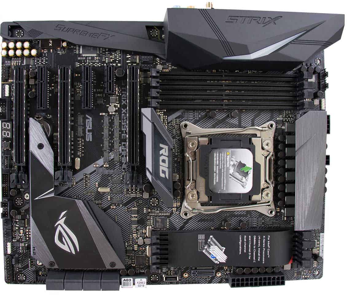 Asus ROG STRIX X299-E GAMING – Laurent's Choice