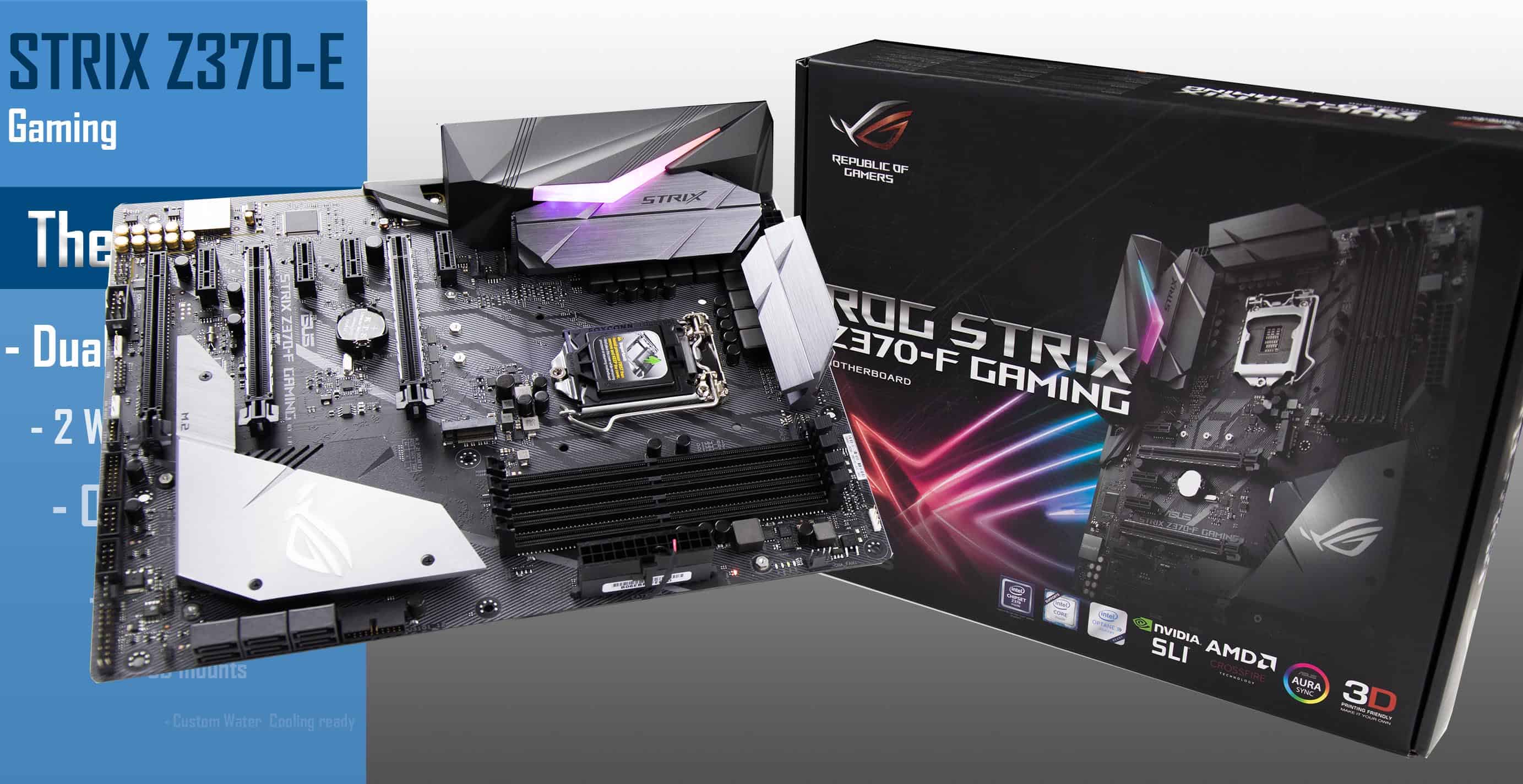 Rog Strix Z370 F Gaming Hands On Review Laurent S Choice