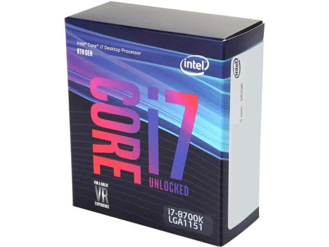 Coffee Lake I7-8700K