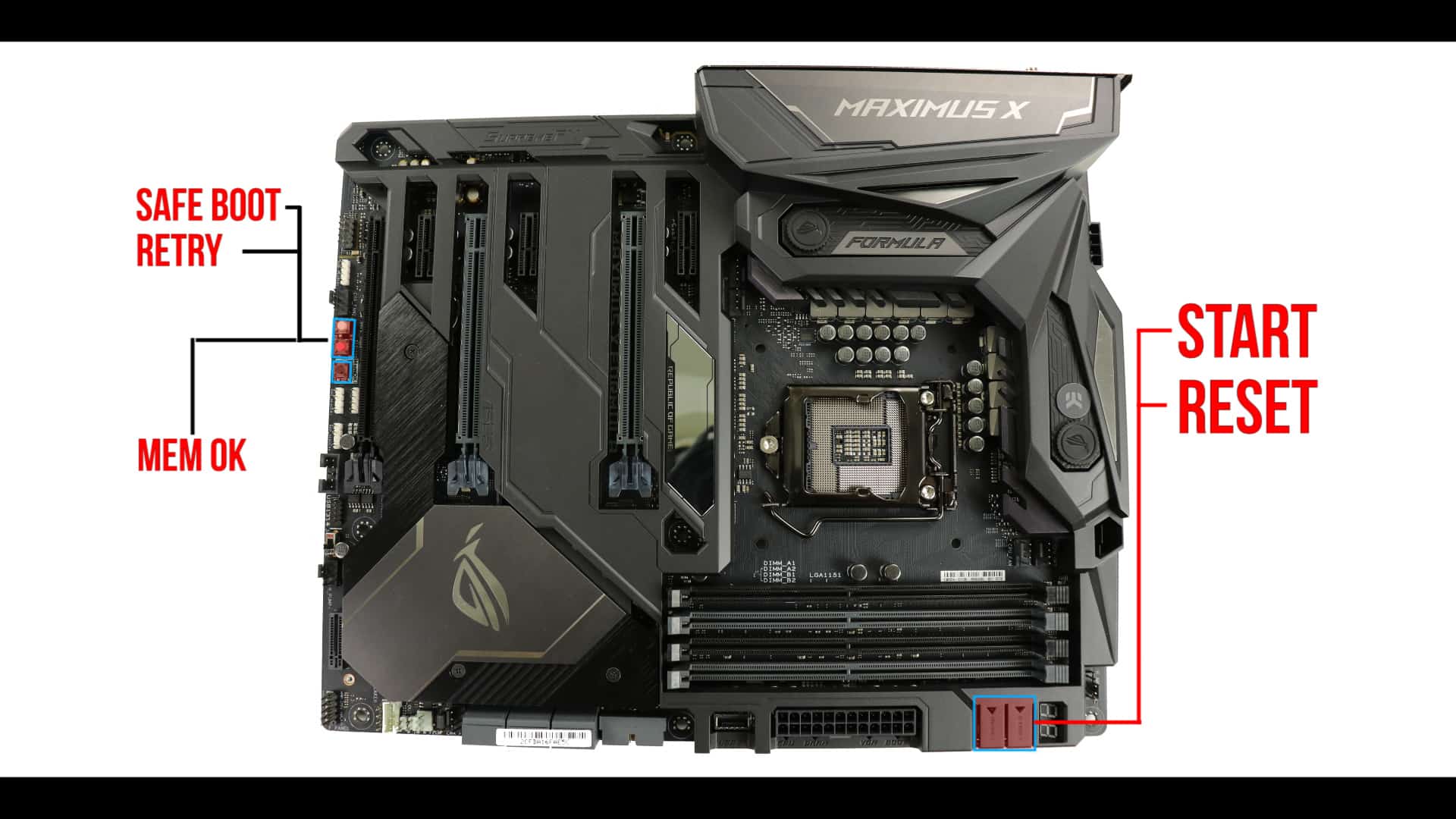 取寄商品ASUS ROG MAXIMUS X FORMULA CPU