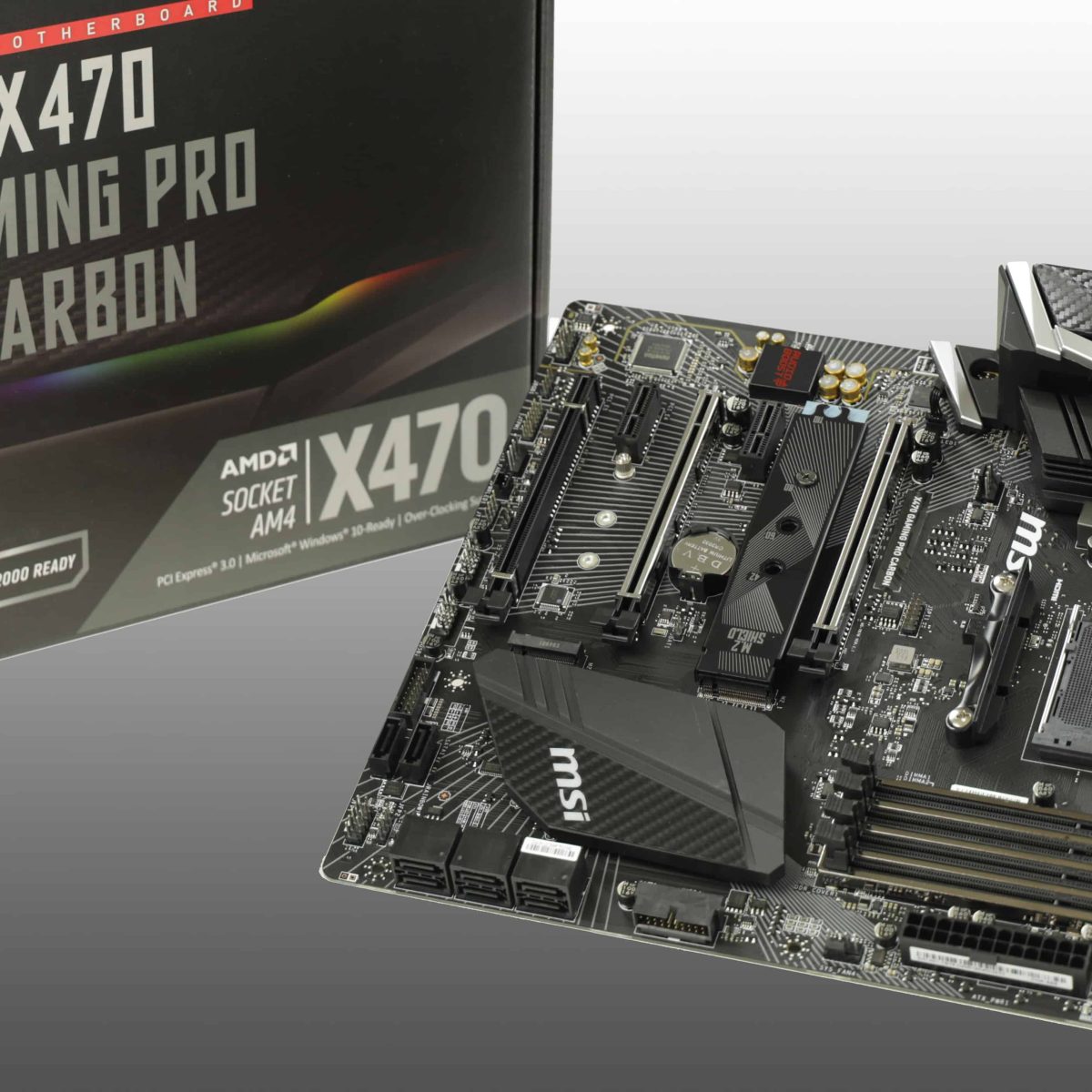 PCパーツ msi X470 GAMING PRO CARBON x470-gaming-pro-carbon-