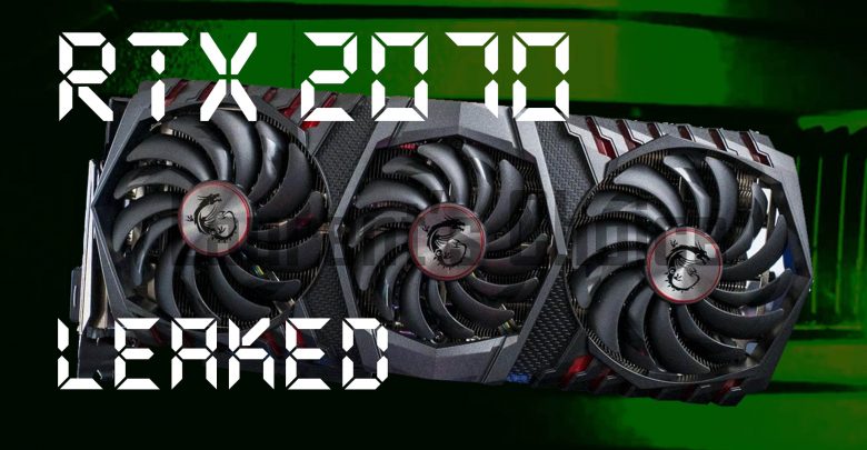 RTX 2070 Leak