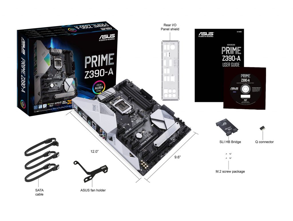 Prime Z390-A_what's in the box