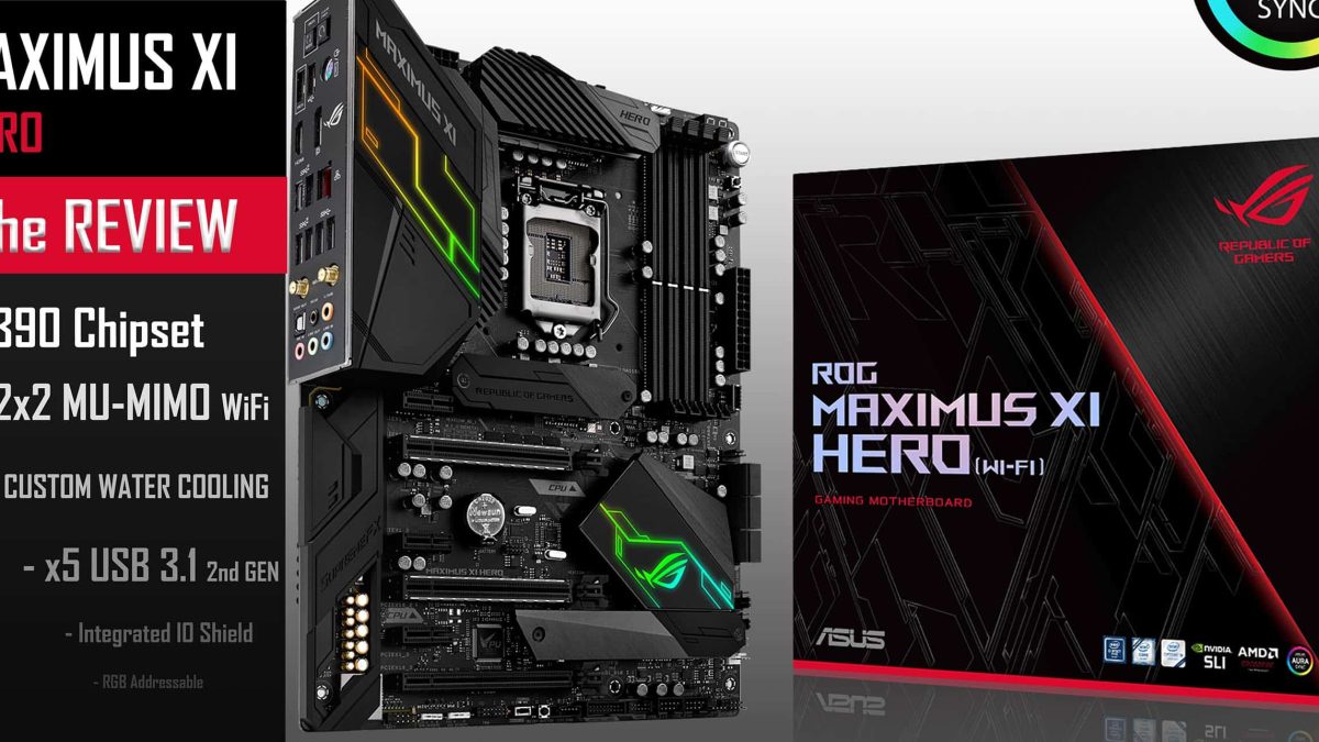 ASUS ROG MAXIMUS XI HERO (WI-FI) - PCパーツ