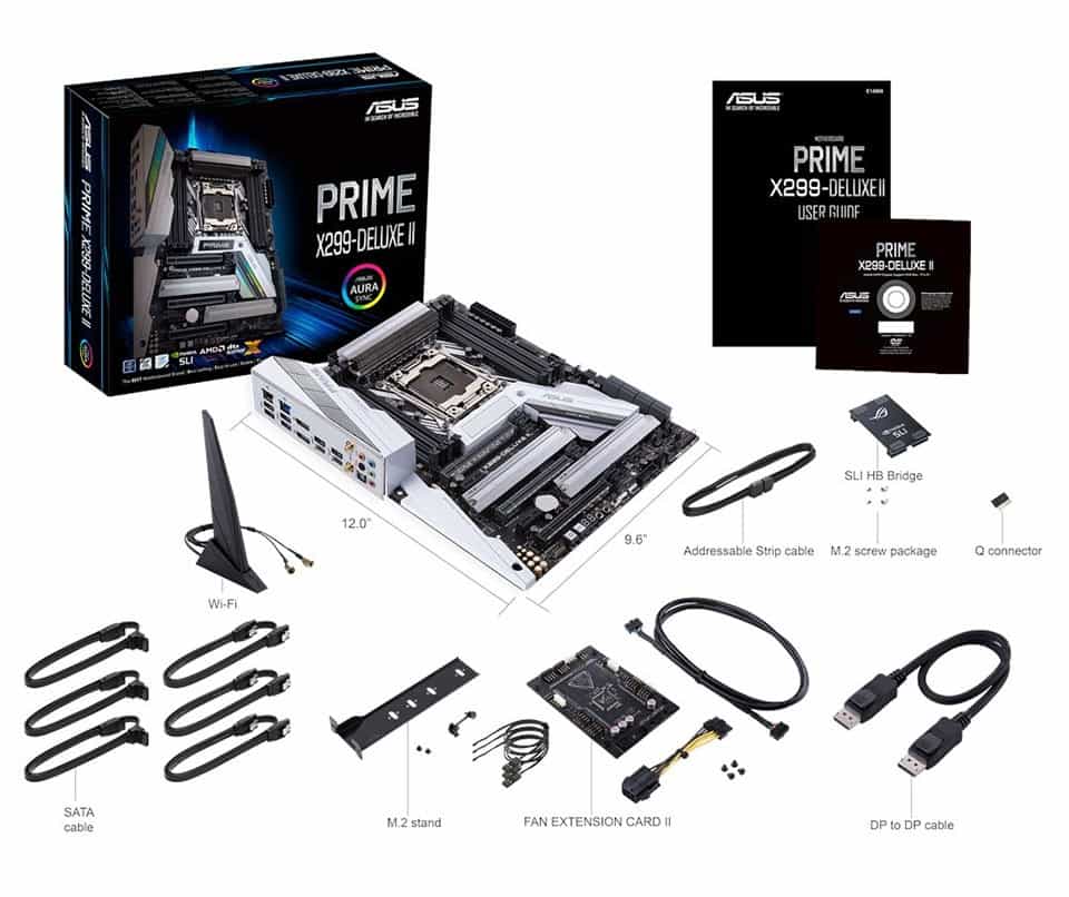 ASUS Prime X299 Deluxe II – Laurent's Choice