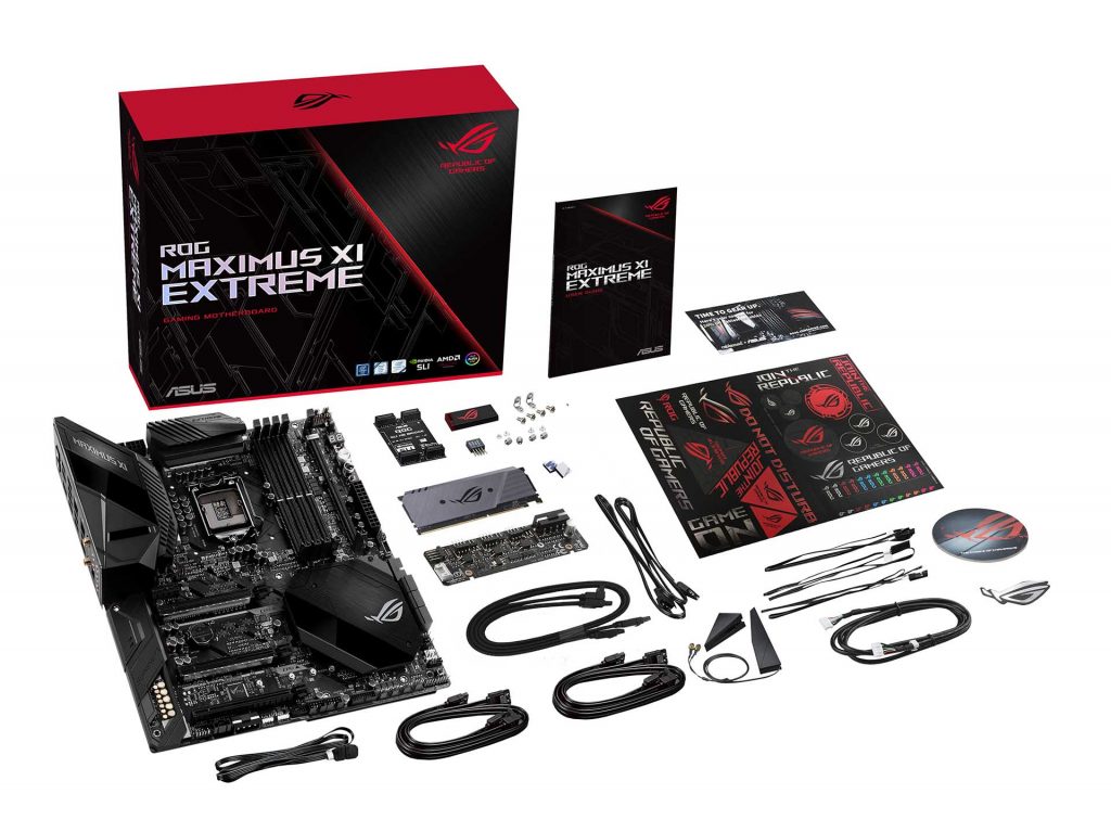 ROG Maximus XI Extreme What's in the box_White