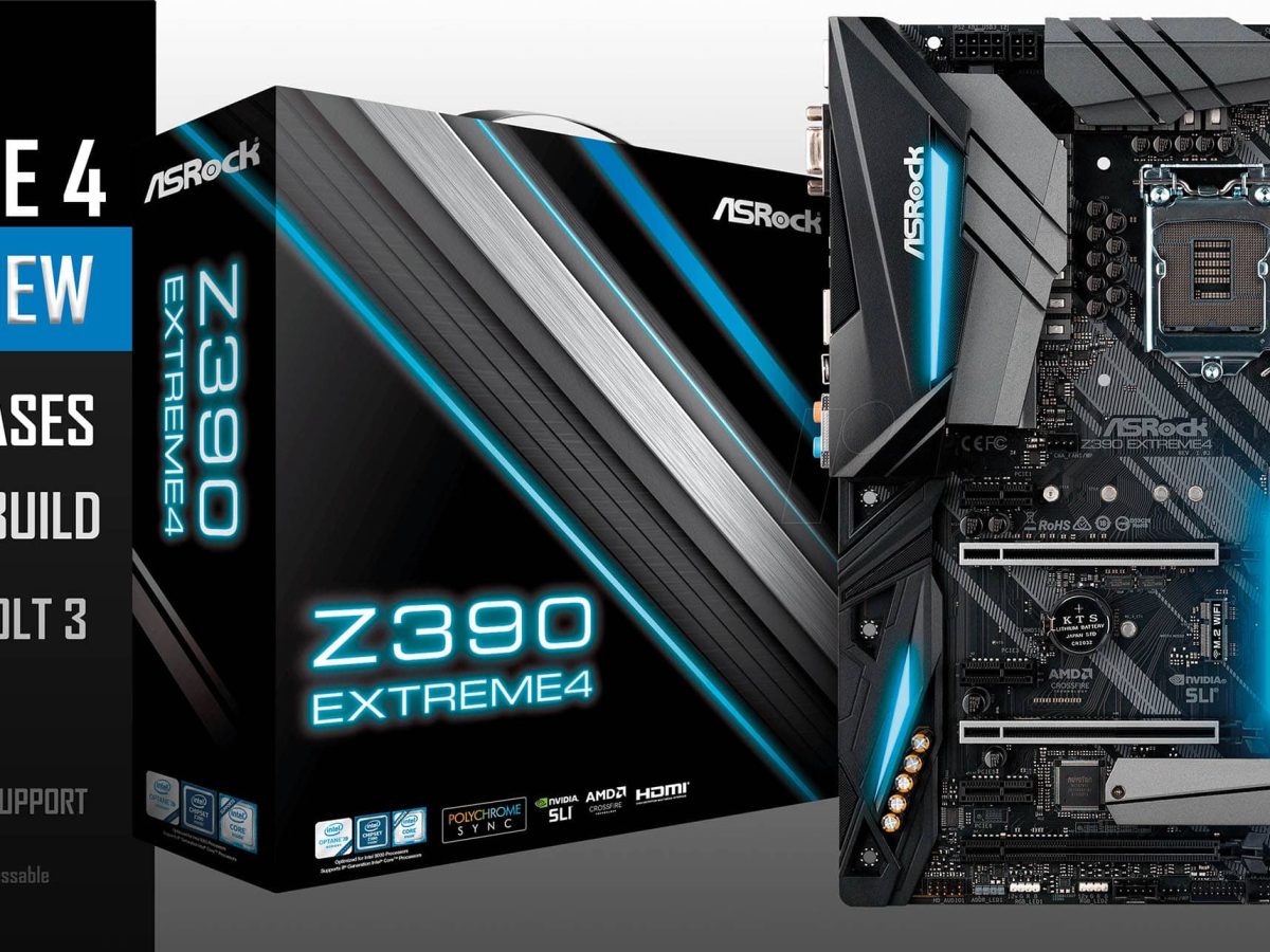 ASROCK Z390 EXTREME4 – Laurent's Choice