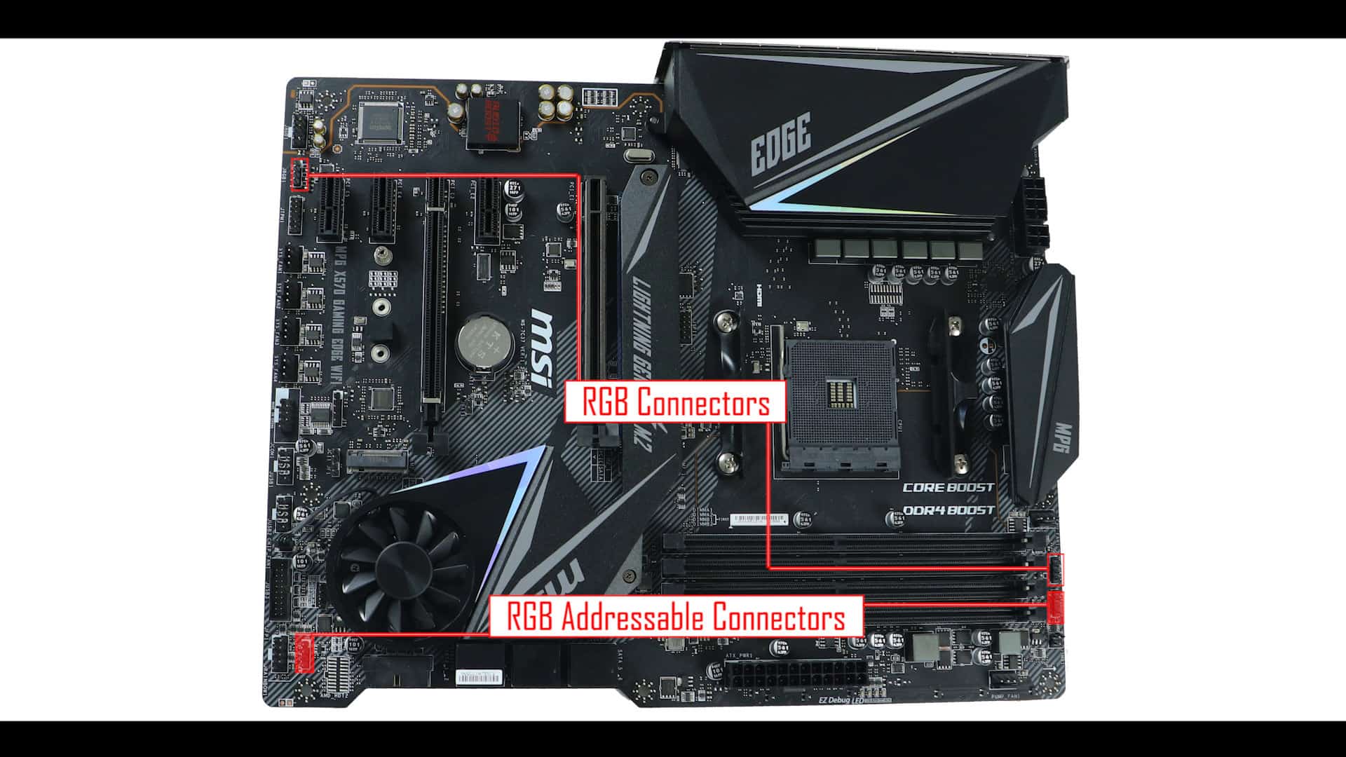 MSI MPG X570 GAMING EDGE WIFI motherboard AMD AM4