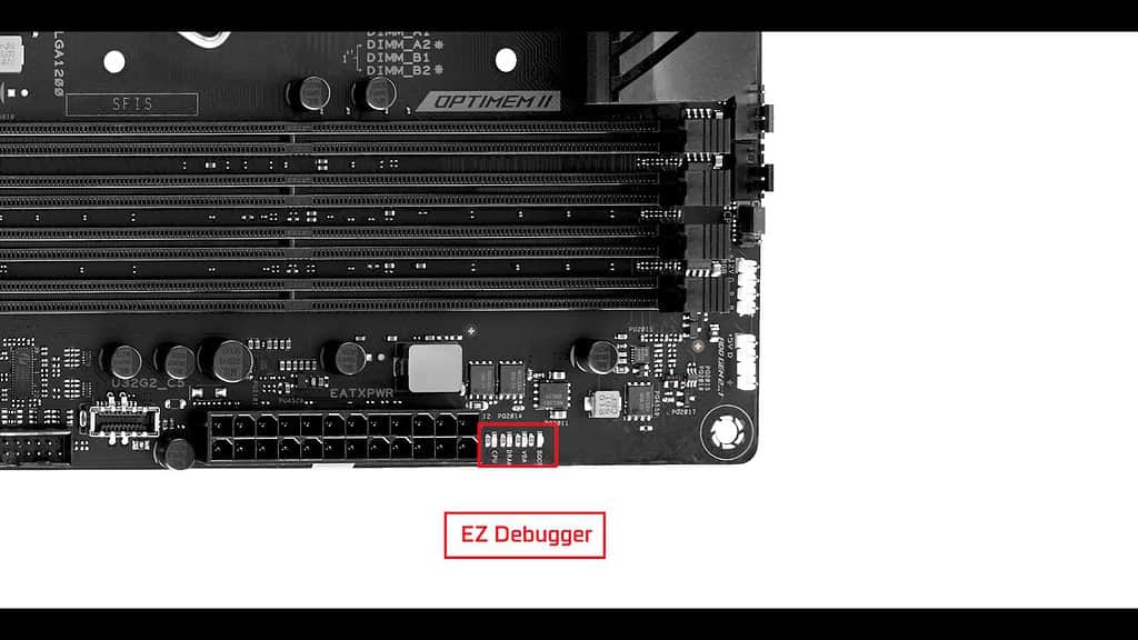 ROG STRIX Z490-E EZ Debugger