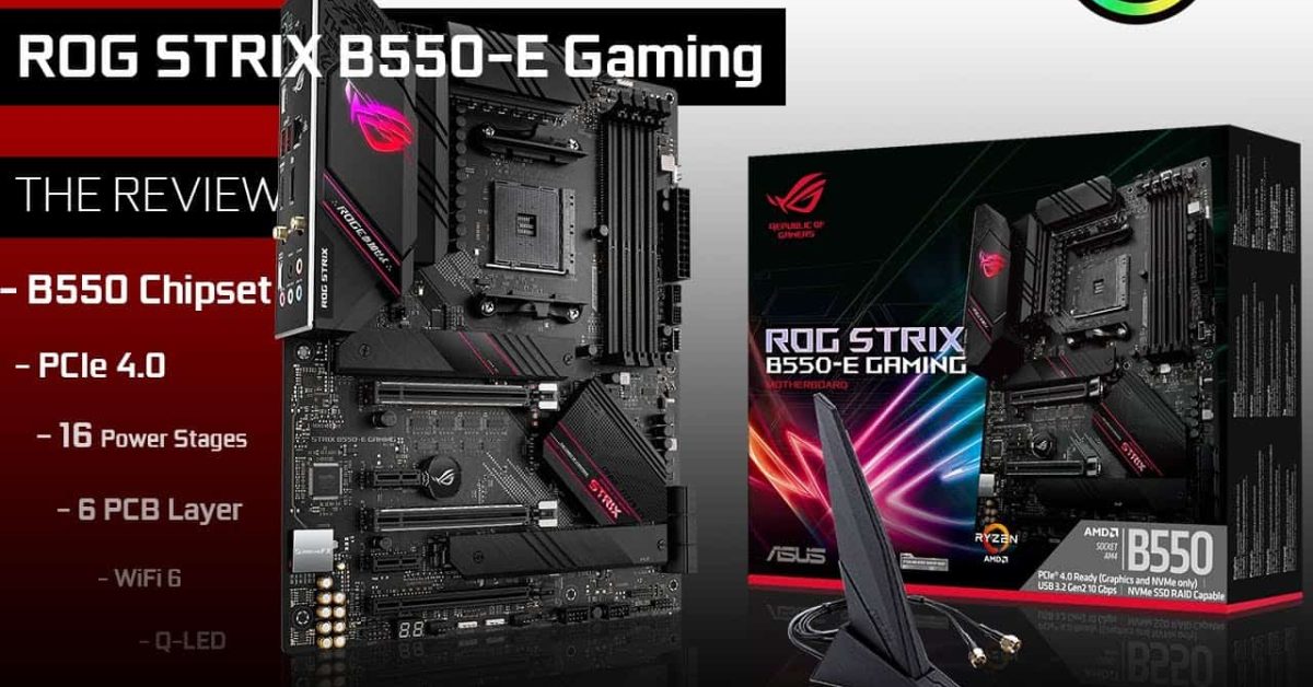 ASUS ROG Strix B550-A Gaming AMD B550 ATX : : Elektronik