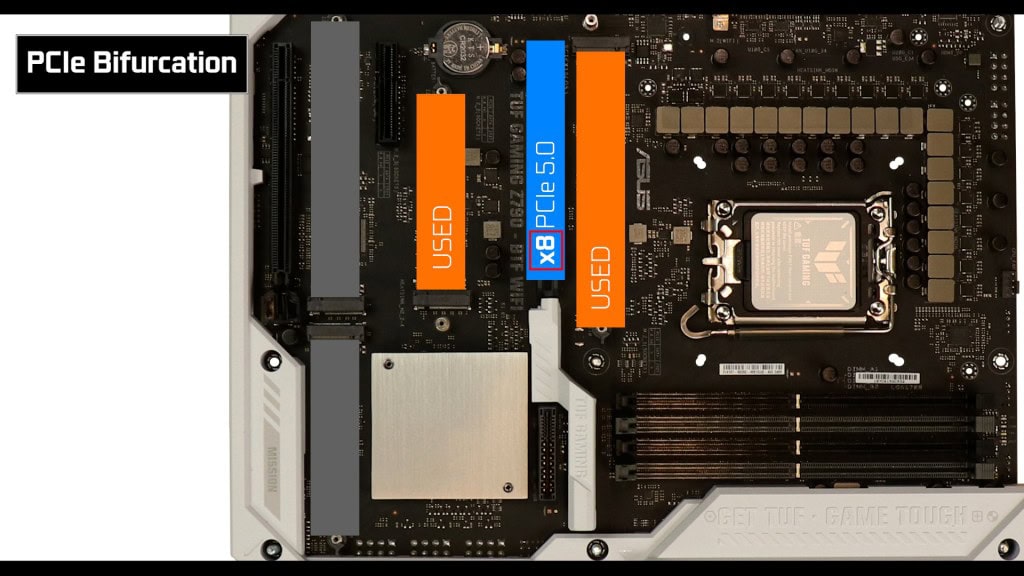 TUF GAMING Z790-BTF WiFi (PCIe bifurcation)