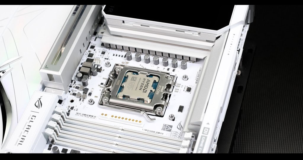 ROG CROSSHAIR X870E GLACIAL CPU