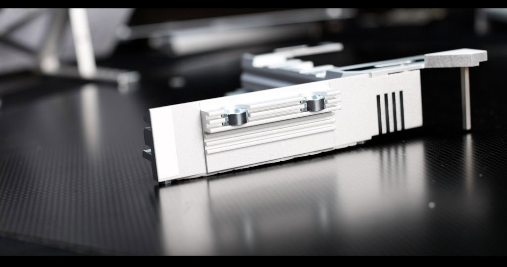 ASUS ROG CROSSHAIR X870E GLACIAL VRM SIDE BLOCK