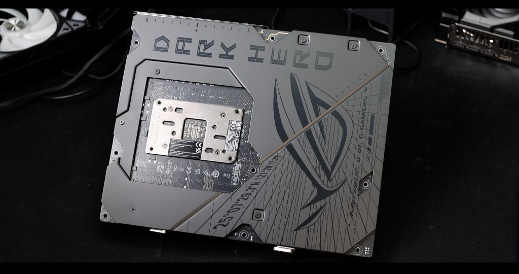 ASUS ROG CROSSHAIR X870E DARK HERO BACK PLATE