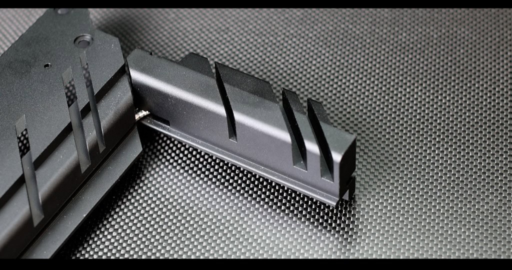 ASUS ROG CROSSHAIR X870E DARK HERO VRM SIDE BLOCK