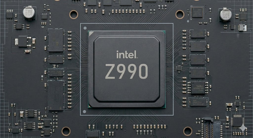 Intel Z990 PCH rendition 