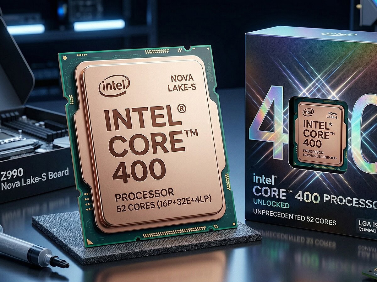 Core Ultra 400 Series – 52 cores confirmed – x36 PCIe 5.0 lanes
