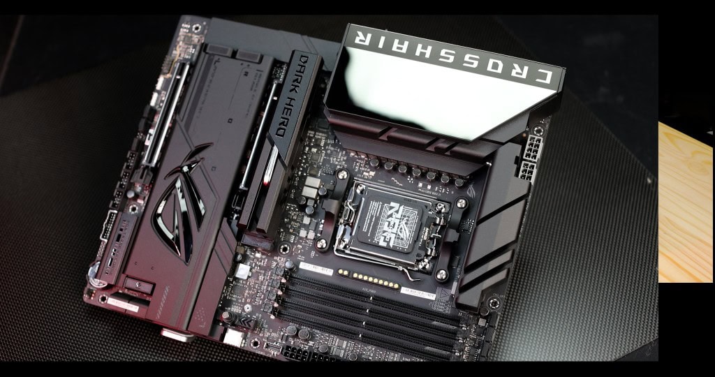 ROG CROSSHAIR X870E DARK HERO Fully Dressed