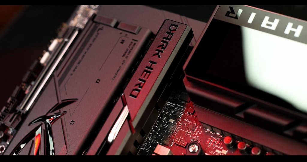 ROG CROSSHAIR X870E DARK HERO Fully Dressed