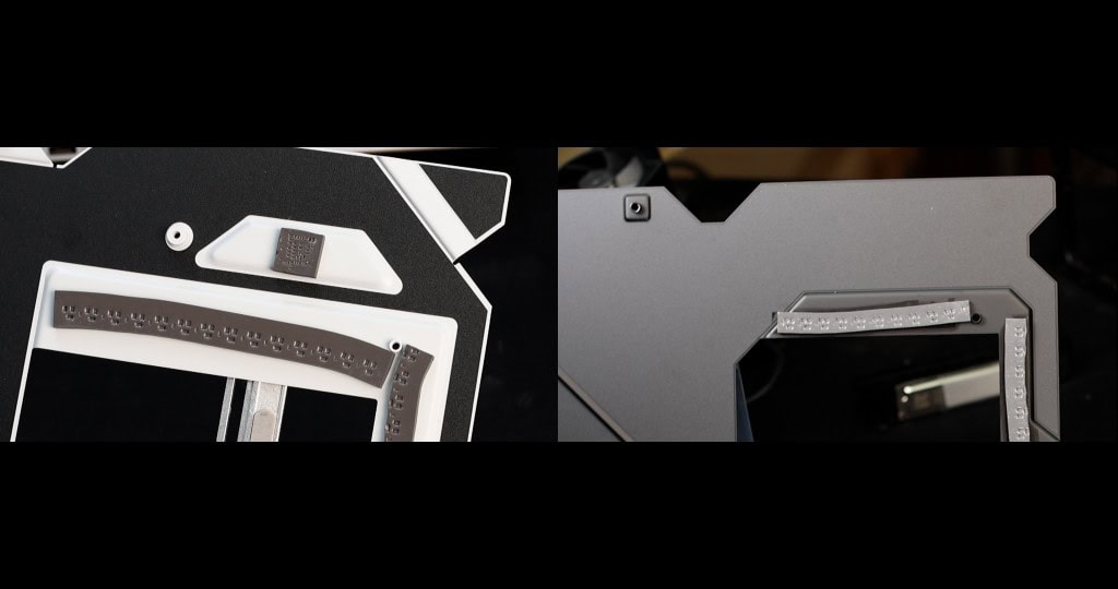 ASUS ROG CROSSHAIR X870E DARK HERO Back Plate vs GLACIAL Back Plate