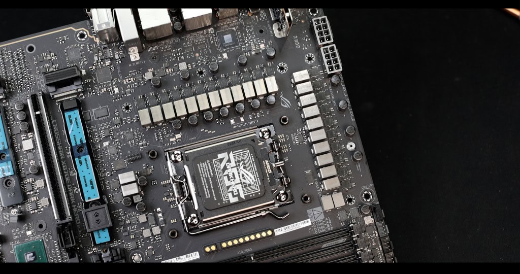 ASUS ROG CROSSHAIR X870E DARK HERO Power Solution Detail