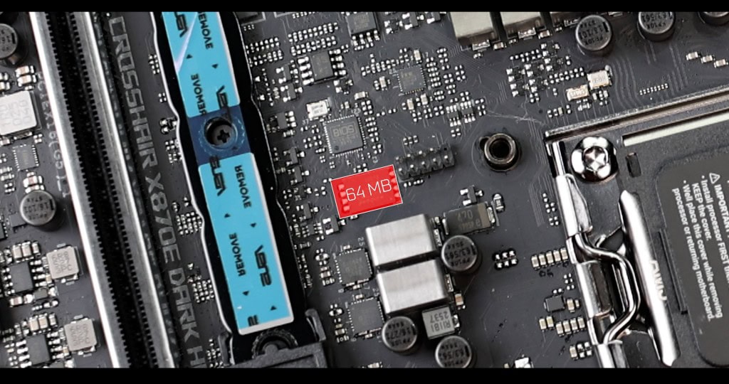 ASUS ROG CROSSHAIR X870E DARK HERO NEW BIOS