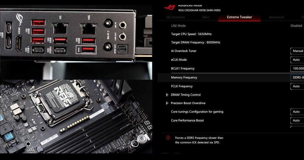 ASUS ROG CROSSHAIR X870E DARK HERO