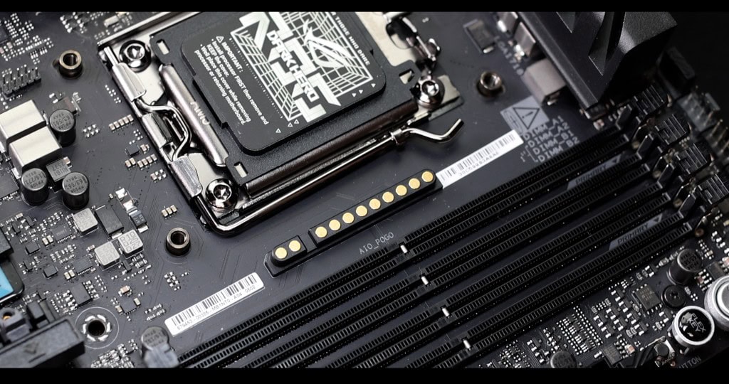 ASUS ROG CROSSHAIR X870E DARK HERO AIO Connector