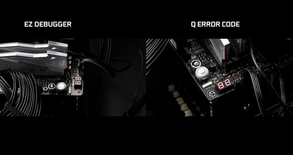 ASUS ROG CROSSHAIR X870E DARK HERO ERROR CODE