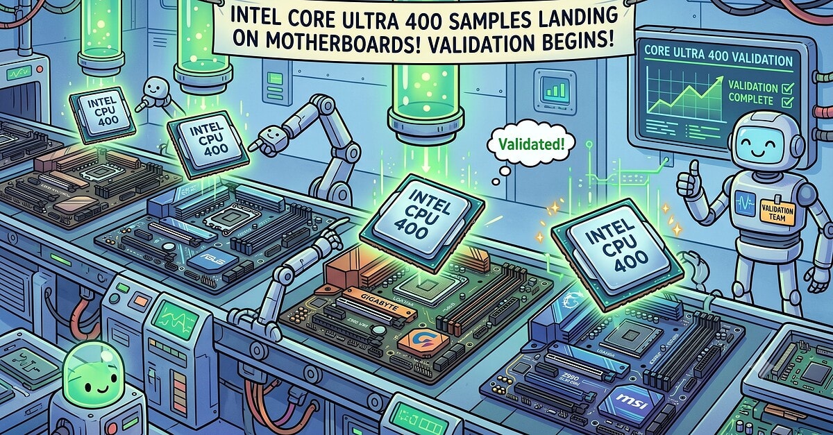 Intel “Nova Lake-S” Engineering Samples Hit Motherboard Manufacturers ...