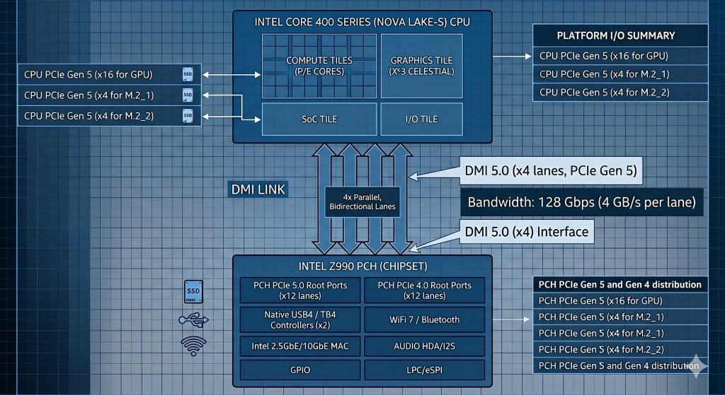 Z990 DMI LINK