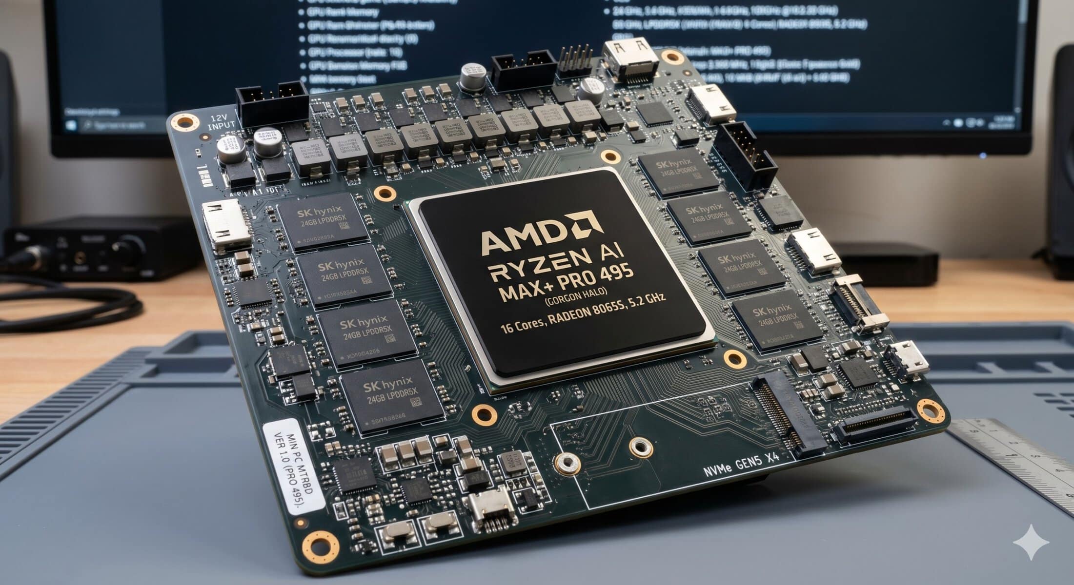 AMD Ryzen AI Max+ PRO 495